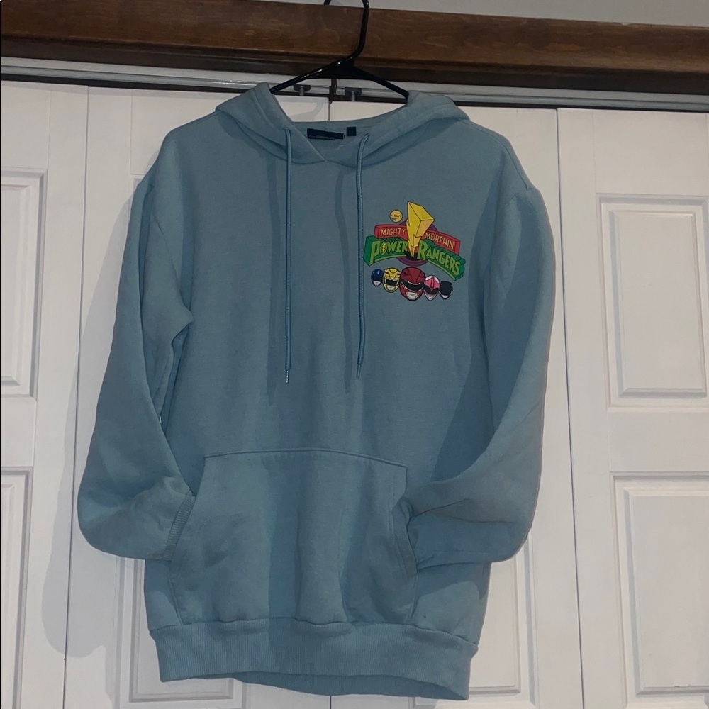 Power Rangers Blue Hoodie-Small - Picture 1 of 10